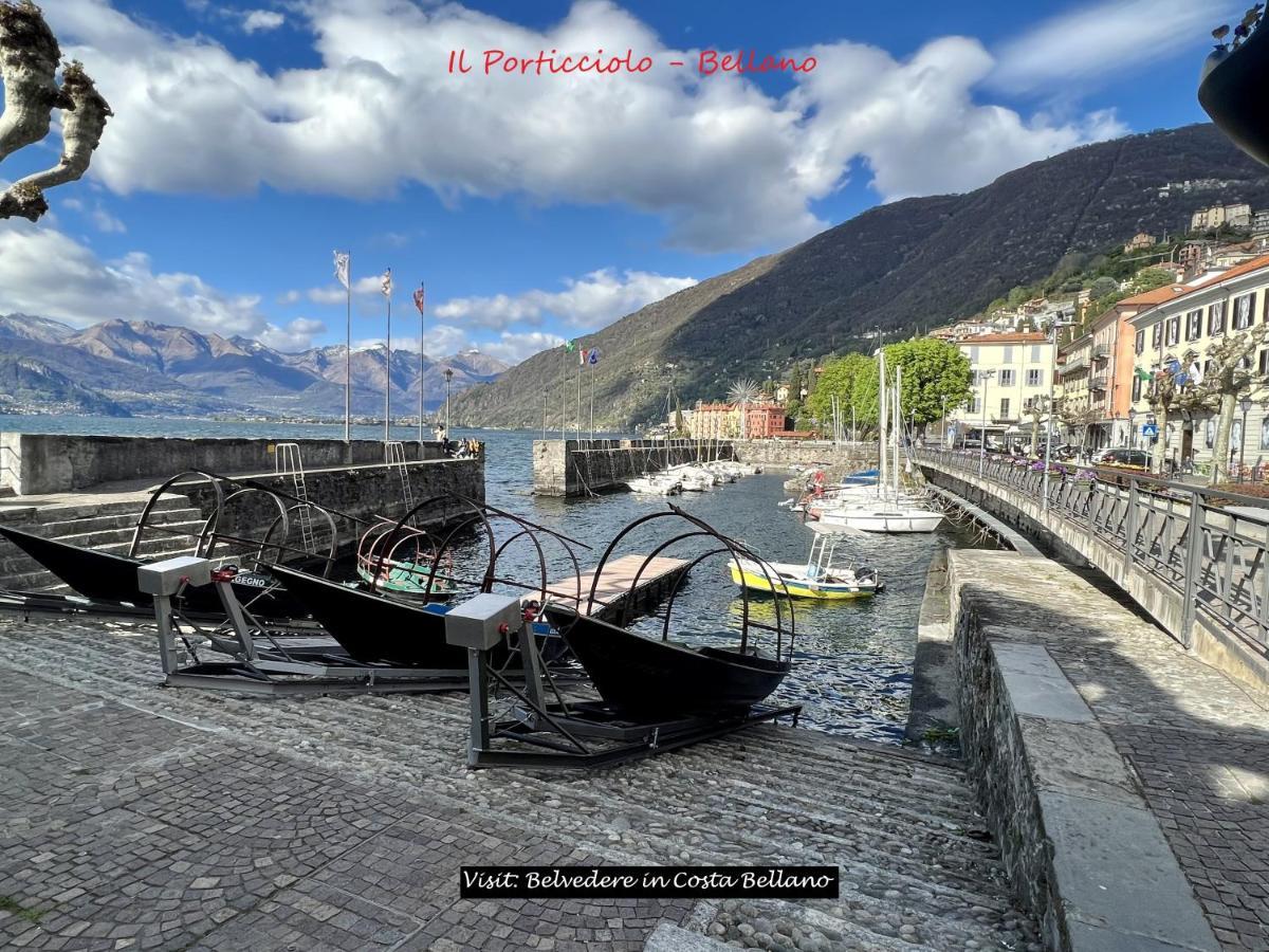 Belvedere In Costa - Lake View Bellano Bagian luar foto